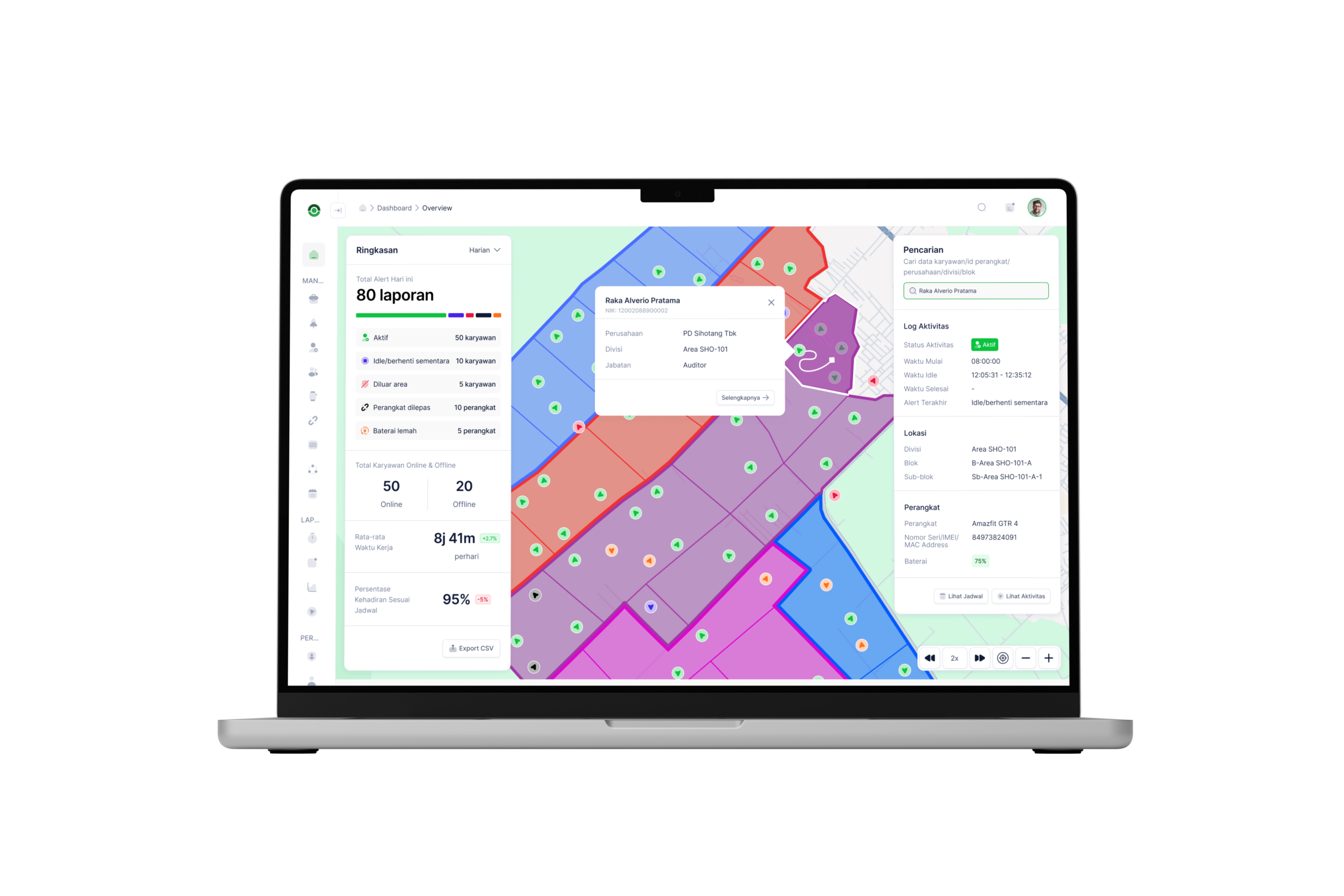 Web Enterprise Dashboard