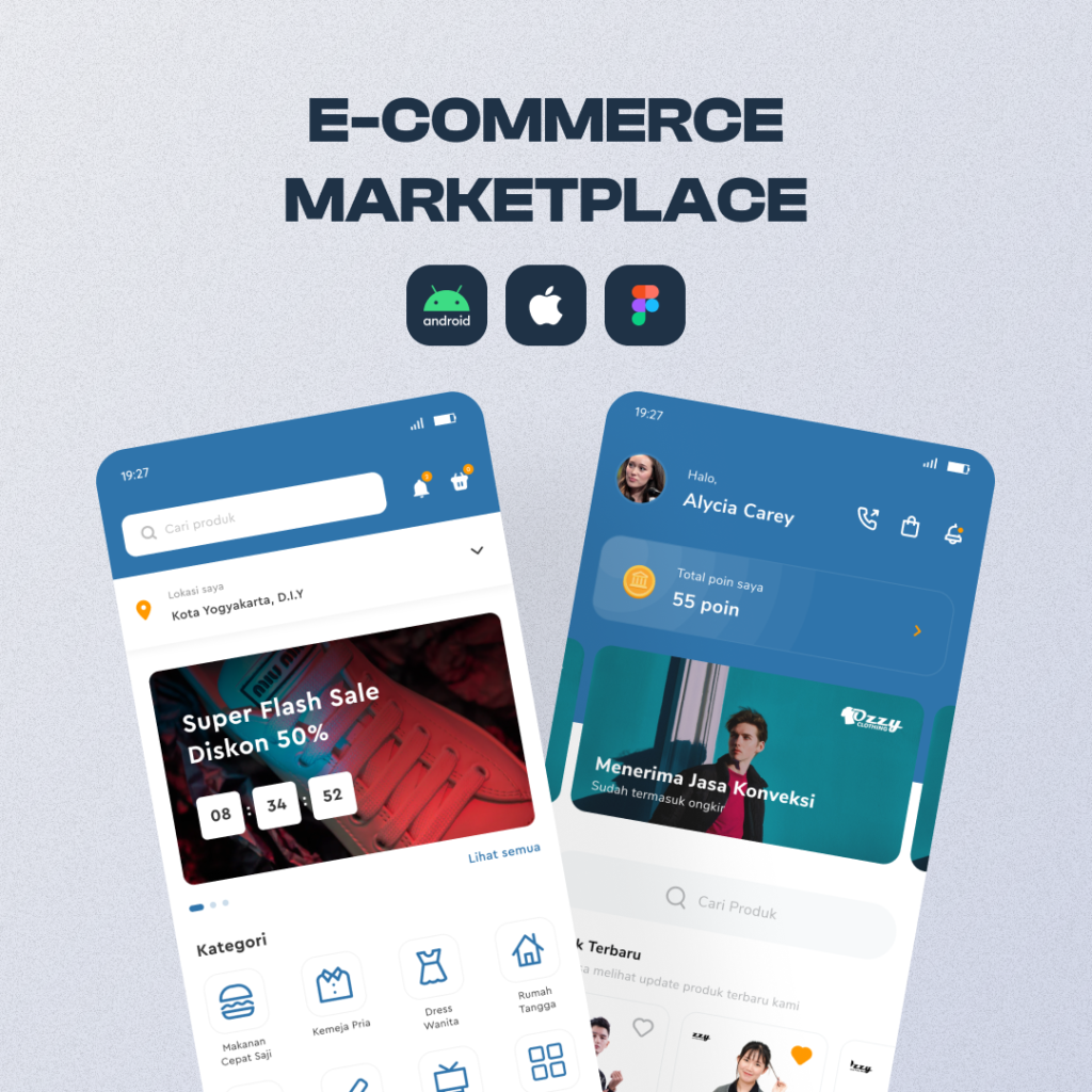 biaya pembuatan aplikasi marketplace, harga bikin aplikasi mirip shopee, jasa pembuatan aplikasi e-commerce, aplikasi mirip tokopedia, custom development