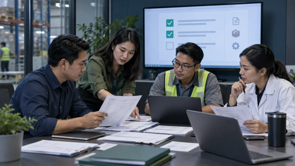 Tim bisnis dan QA menjalankan UAT ERP sebelum sistem digunakan